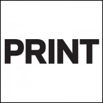 print bold logo